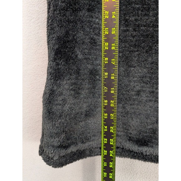 Weathervane Reversible Vest Women's Size M Black Beige Full Zip Pockets Fleece - Picture 12 of 15